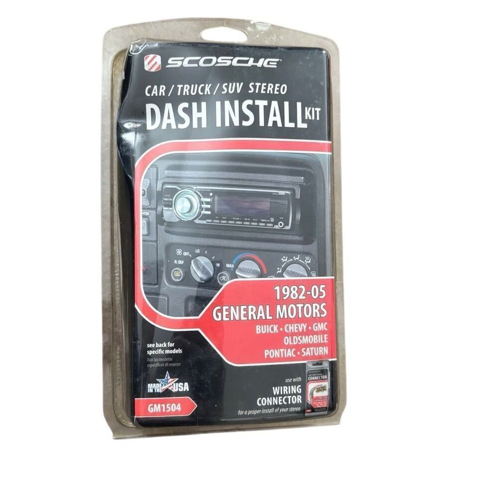 Scosche Dash Install Kit GM1504 1982-05 General Motors *New*